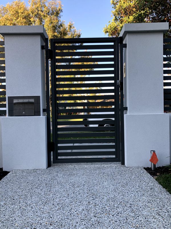 Aluminium slate swing gates - Image 8