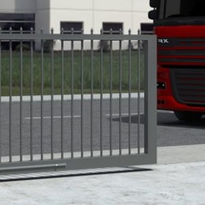 Cantilever gate