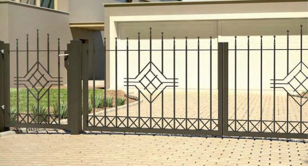 Wrought iron gates - Image 4