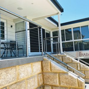 Stainless steel balustrade