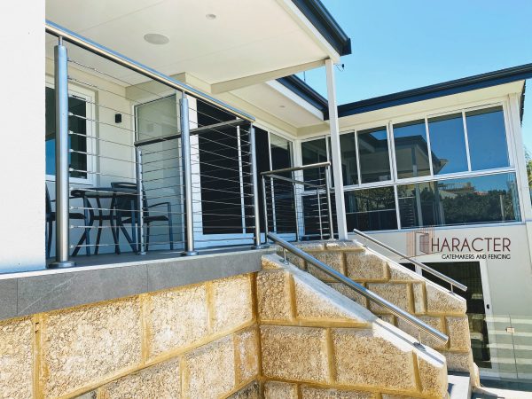 Stainless steel balustrade