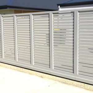 Turning sectional sliding gate