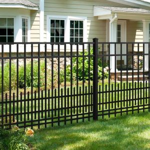 Aluminium fence