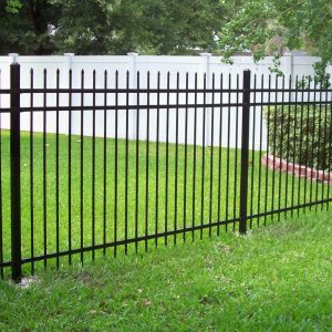 Aluminium fence