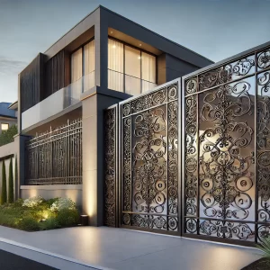 Wrought Iron Sliding Gate (Sameer)
