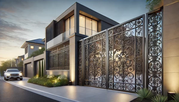 Wrought Iron Sliding Gate (Sameer)