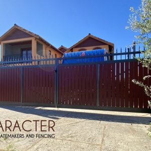 Aluminium Slat Swing Gates